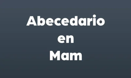 abecedario en mam