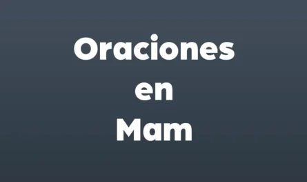 oraciones en mam